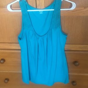 Turquoise top